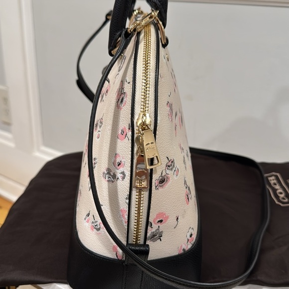 Coach Bag Sierra Wildflower Domed Satchel Bag EUC RARE - Picture 5 of 17